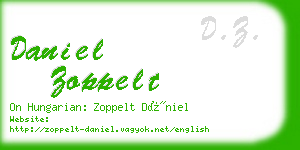 daniel zoppelt business card